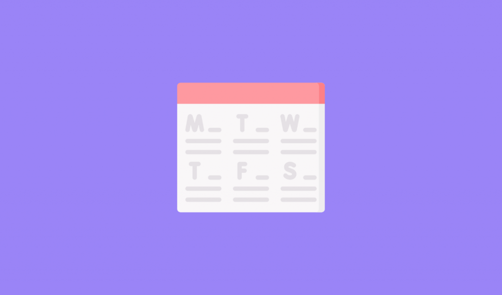 how to plan a day when each day is different